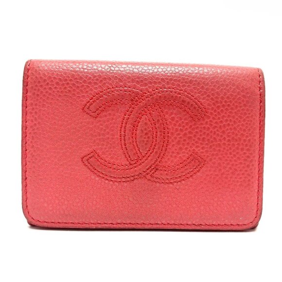 CHANEL Pink Wallet - Picture 1 of 11